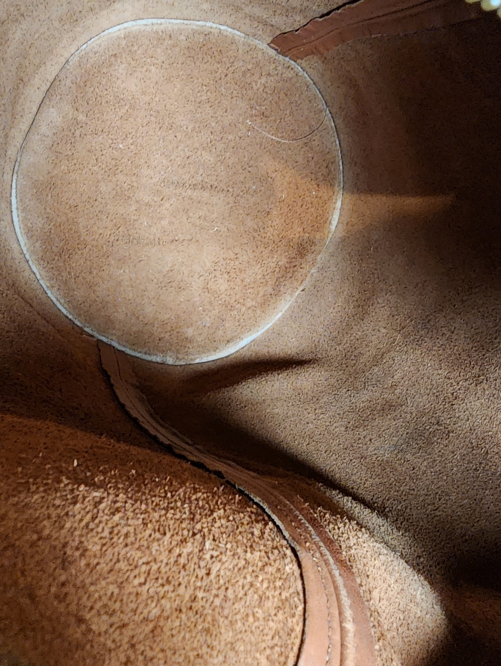 Vintage Coach British Tan Duffle Sac #9085 - Picture 7 of 14